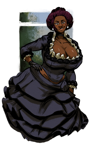 black victorian woman.png