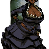 black victorian woman