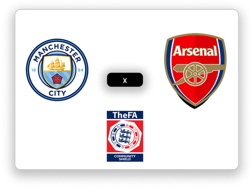 Manchester City x Arsenal (Community Shield)