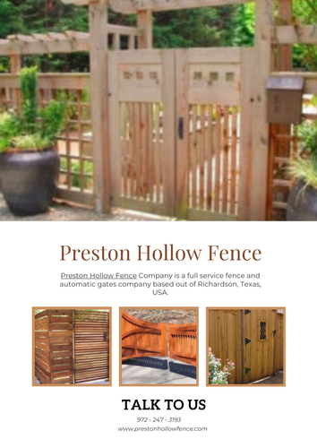 Preston Hollow Fence