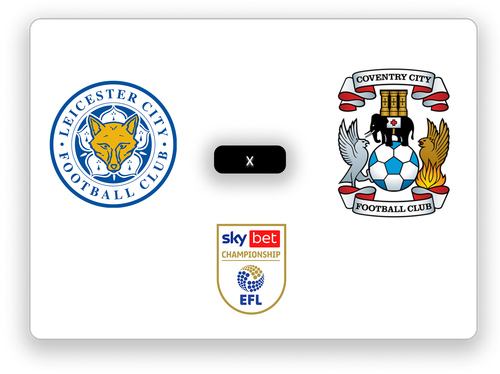 Leicester City x Coventry City