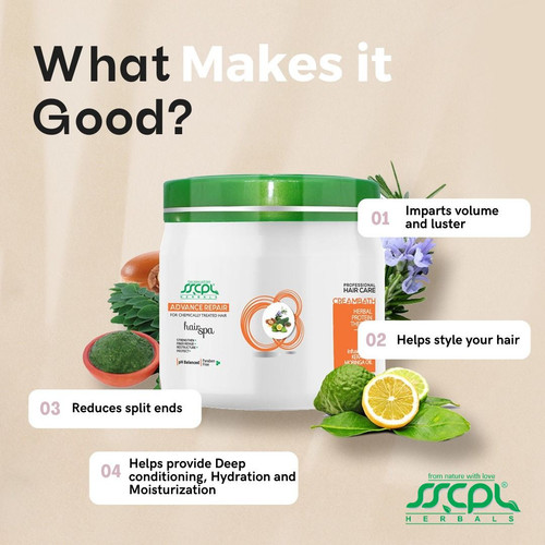 Nature's Magic: Botanical-Infused Hair Mask by SSCPL Herbals.jpg