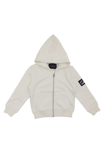 john richmond kids felpa bianca con cappuccio rock roll bambini a.jpg