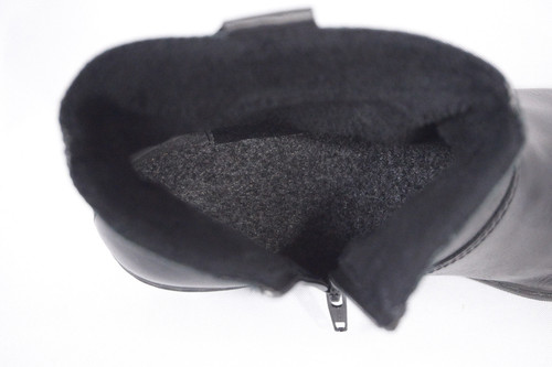 2 Rieker Black Leather Warm Bootie Women 9 (6).jpg