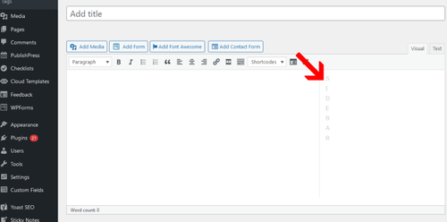 Sidebar