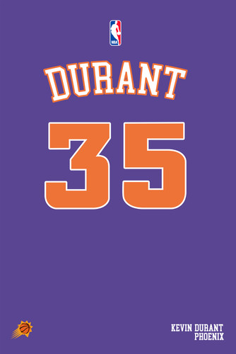 Kevin Durant Phoenix Suns Basketball Player Jersey Poster 9675x14475.jpg