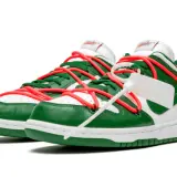 Dunk Low Off White Pine Green 0001