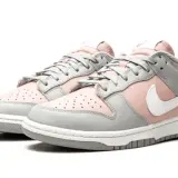 Dunk Low Pink Oxford Metallic Silver (W) 0001