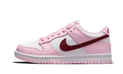 Dunk Low Pink Red White (GS) 0002.webp