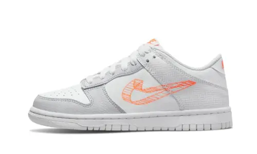 Dunk Low 3D Swoosh White Grey (GS) 0002.webp