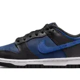 Dunk Low Black Navy (GS) 0002