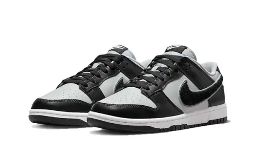 Dunk Low Chenille Swoosh Grey Black 0001.webp
