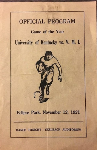 1921 - University of Kentucky vs. Virginia Military Institute (VMI).jpg