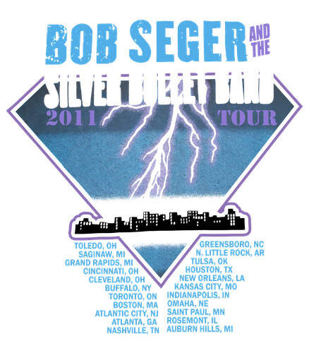 Rare Bob Seger And The Silver Bullet Tour 2011 4200x4800 back.png