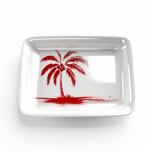 mhoydich the palm tree is painted red on a white background in 52afb51f 8c00 40f6 83ee 76f70dbcc30e.png