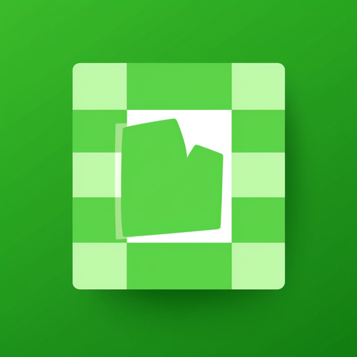 mhoydich green square checkmark icon in the style of brian k. v d94e01de 50c0 4c25 83f0 1a12d7402d44.png