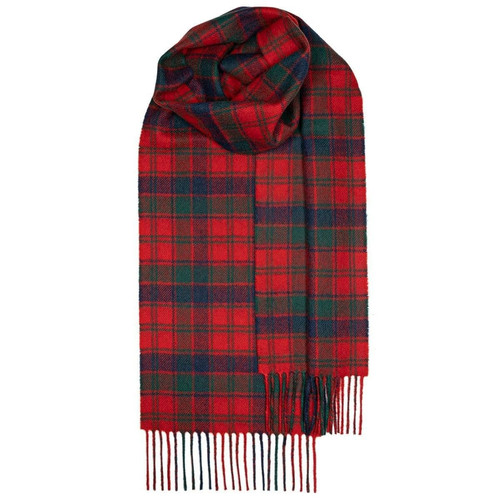 robertson red modern tartan lambswool scarf 4407 p.jpg