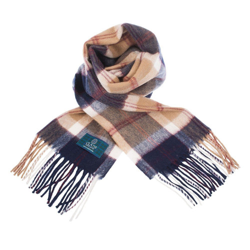 clans of scotland pure new wool scottish tartan scarf bannockbane navy 4405 p.jpg
