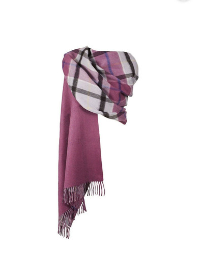 edinburgh lambswool reversible stole light blue pink check 5828 p.jpg