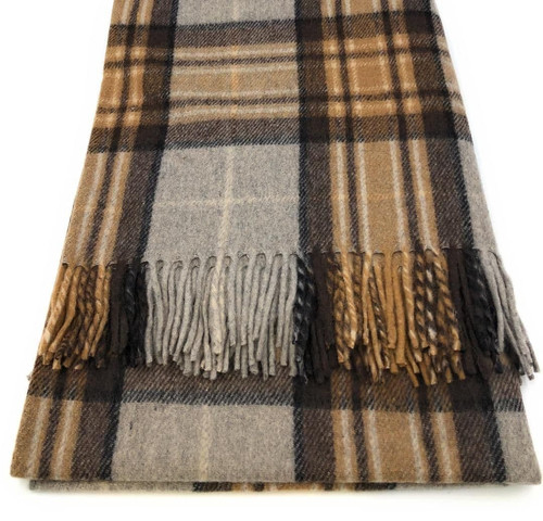 highland wool blend mackellar tartan blanket throw brand new 7423 p.jpg