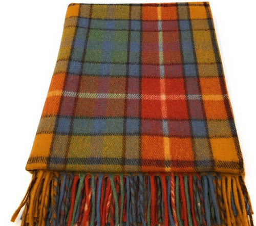 highland wool blend buchanan antique tartan blanket throw brand new 7421 p.jpg