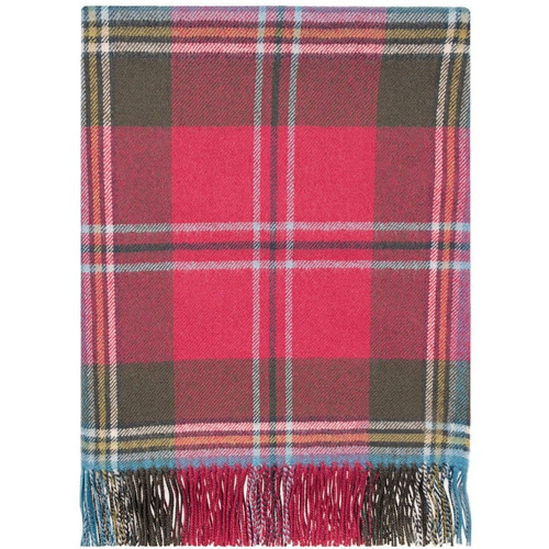 100 lambswool lochcarron border tartan blanket maclean of duart weathered brand new 7577 p.jpg