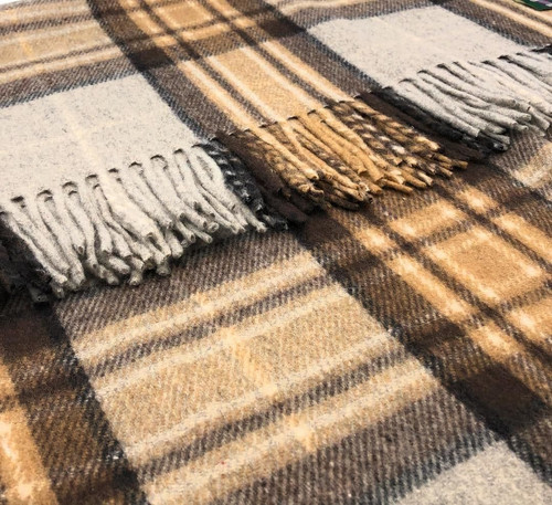 highland wool blend mackellar tartan blanket throw brand new (2) 7423 p.jpg