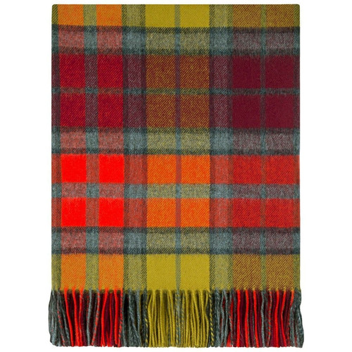 100 lambswool lochcarron border tartan blanket buchanan berry brand new 7563 p.jpg