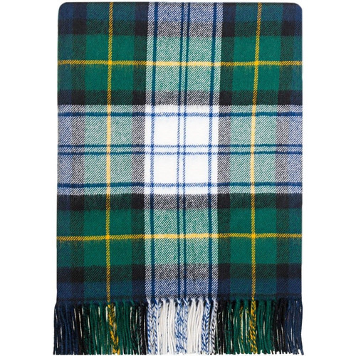 100 lambswool lochcarron border tartan blanket gordon dress modern brand new 7554 p.jpg