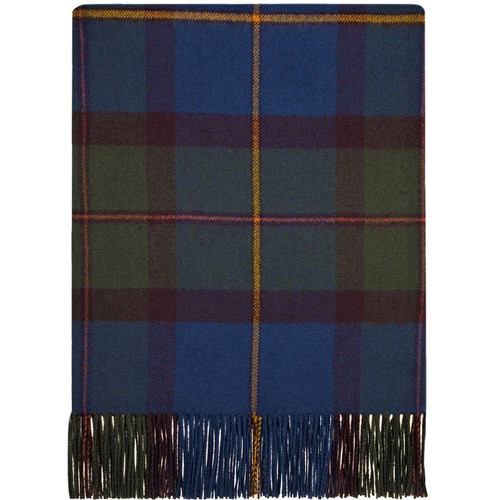 100 lambswool lochcarron border tartan blanket macleod of harris antique brand new 7569 p.jpg