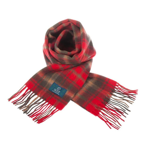 lambswool scottish tartan clan scarf maple leaf 2354 p.jpg