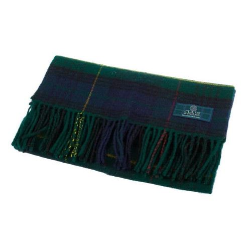 lambswool scottish tartan clan scarf stewart hunting (2) 2386 p.jpg