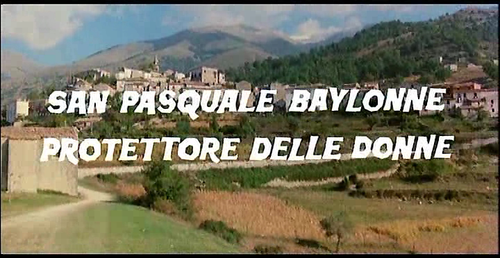 San Pasquale Baylonne protettore delle donne (Luigi Filippo D'Amico, 1976).avi 20200126 130734.498.png