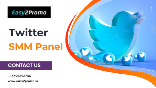 We spent a lot of time looking for the best Twitter smm panel before discovering Easy2Prmo. One of the platforms with the highest involvement is Twitter. From followers to likes and video views, we have a massive amount of qualified marketing and services for the platform. To be in trend and change your company status among your clients get in touch with us. For more details call us at +16395696746 or visit https://www.easy2promo.in/twitter-smm-panel