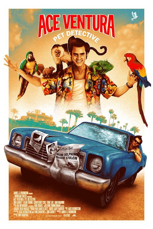 Ace Ventura: Psi detektyw / Ace Ventura: Pet Detective (1994) PL.720p.BRRip.H264-wasik / Lektor PL