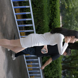 MoJing魔镜街拍 No 137 街拍之白色制服美女 C 0005 3635769786