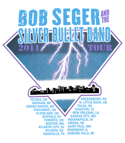 Rare Bob Seger And The Silver Bullet Tour 2011 4200x4800 back.png