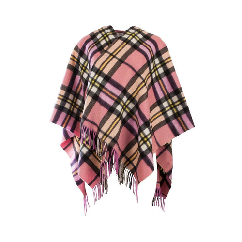 edinburgh lambswool reversible mini cape raspberry gold 5817 p.jpg