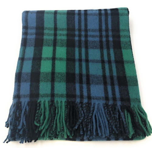 100 pure wool tartan travel blanket thrown campbell ancient brand new 8442 p.jpg