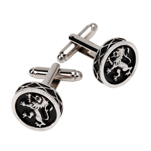 lion rampant round cufflinks thumbnail lion rampant round cufflinks kcl37p 6345 p.jpg