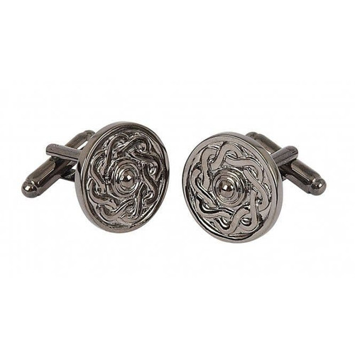 black chrome celtic cufflinks kcl9b 6356 p.jpg