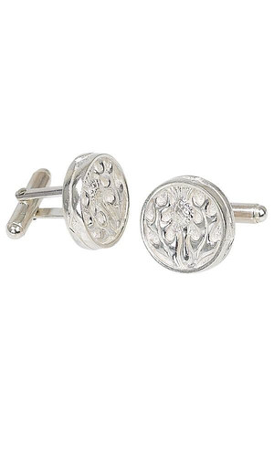 thistle silver cufflinks ccl1 6534 p.jpg