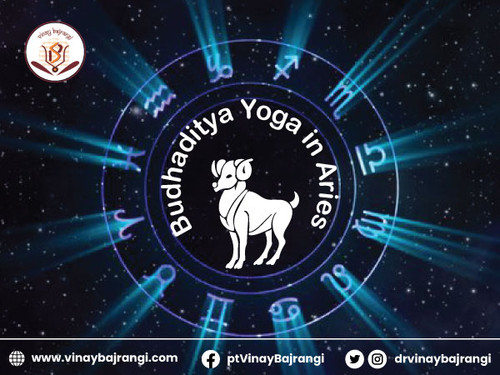 Budhaditya Yoga in Aries