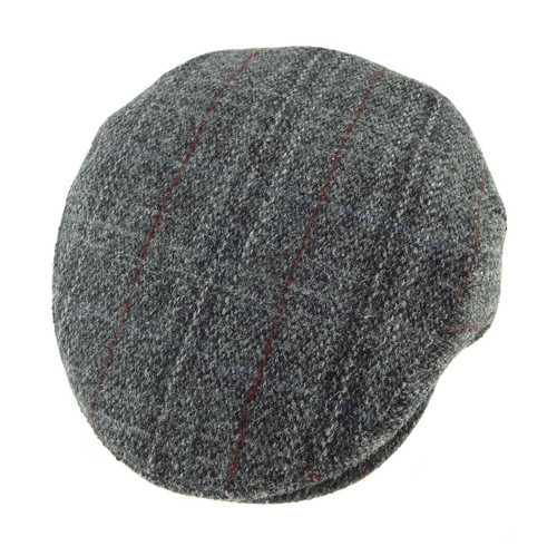 gents harris tweed one size cap in grey check gh0353 5439 p.jpg