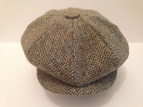 harris tweed baker boy cap green gh0345 size xxl 5435 p.jpg