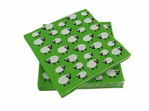 sheep repeat paper cocktail napkins brand new 3110 p.jpg