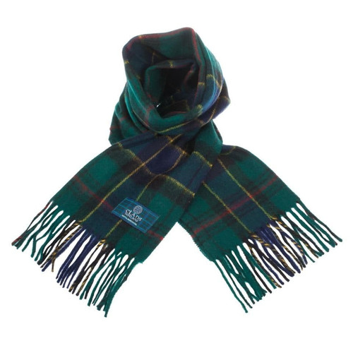 lambswool scottish tartan clan scarf ogilvie hunting 2368 p.jpg