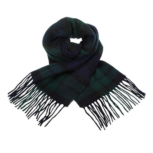 lambswool scottish tartan clan scarf black watch 387 p.jpg