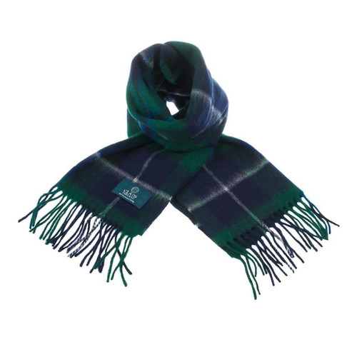 lambswool scottish tartan clan scarf douglas 411 p.jpg