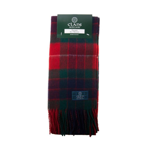 lambswool scottish tartan clan scarf fraser red 422 p.jpg